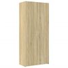 vidaXL Buffet haut ch&ecirc;ne sonoma 80x42,5x185 cm bois d'ing&eacute;nierie
