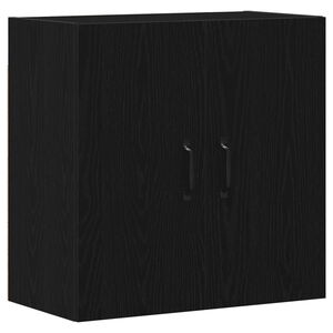 vidaXL Armoire murale en ch&ecirc;ne noir 60 x 31 x 60 cm Bois d'ing&eacute;nierie