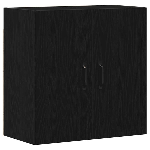 vidaXL Armoire murale en chêne noir 60 x 31 x 60 cm Bois d'ingénierie