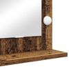 vidaXL Miroir de vanit&eacute; avec miroir Bois Ancien 80 x 45 x 18 cm