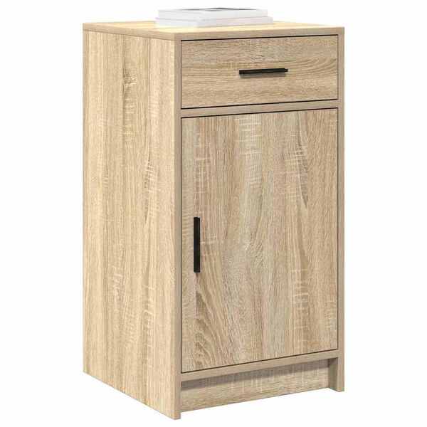 vidaXL Buffet Ch&ecirc;ne Sonoma 40 x 40.5 x 75 cm Bois d'ing&eacute;nierie