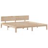 vidaXL Lit biblioth&egrave;que sans matelas 180x200 cm bois massif de pin