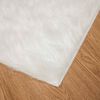 vidaXL Tapis en fausse Tafalla Blanc 80 x 250 cm Polyester