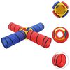 vidaXL Tunnel de jeu pour enfants avec 250 balles Multicolore