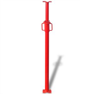 vidaXL Soutien Acrow Rouge 180 x 12,5 x 12,5 cm