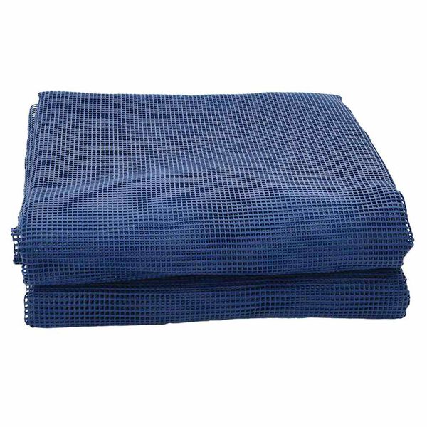 vidaXL Tapis de tente Bleu 200 x 200 cm Polyester