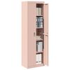 vidaXL Armoire de rangement avec stockage 2 pcs Rose 60 x 40 x 200 cm
