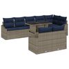 vidaXL Ensemble de canap&eacute; de jardin 9 pc 8-Nombre de places