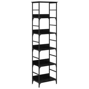 vidaXL &Eacute;tag&egrave;re 5 niveaux 50 x 33 x 188,5 cm Bois d'ing&eacute;nierie