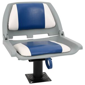 vidaXL Si&egrave;ge de bateau avec pi&eacute;destal pivotant &agrave; 360&deg;