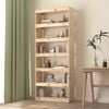 vidaXL Biblioth&egrave;que/S&eacute;parateur de pi&egrave;ce 80x30x199,5 cm pin massif