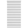vidaXL Store z&egrave;bre gris clair largeur du tissu 85,9 cm polyester