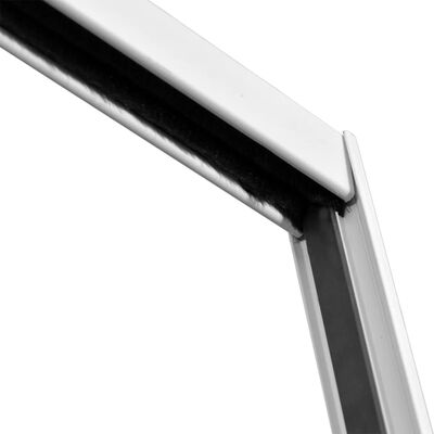 vidaXL Moustiquaire coulissante pour portes doubles Blanc 215x215 cm