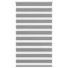 vidaXL Store v&eacute;nitien Zebra 80,9 x 175 cm, largeur du tissu 76,7 cm, gris