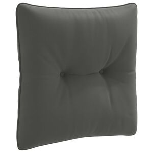 vidaXL Coussin de dos PUTTEN 100 % polyester Anthracite