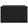 vidaXL Cabinet de chevet Ch&ecirc;ne noir 34 x 30 x 20 cm Bois d'ing&eacute;nierie