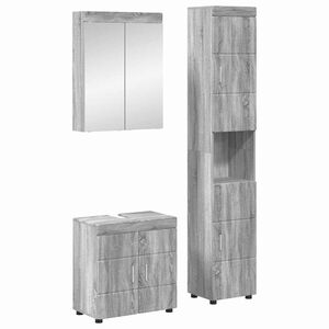 vidaXL Ensemble de mobilier de salle de bain TULUM 3 pi&egrave;ces