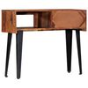 vidaXL Table console 90x30x75 cm Bois massif