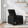 vidaXL Fauteuil inclinable &eacute;lectrique Noir Tissu