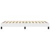 vidaXL Cadre de lit sans matelas blanc 90x200 cm similicuir