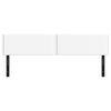 vidaXL T&ecirc;tes de lit 2 pcs blanc 90x5x78/88 cm similicuir