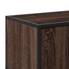 vidaXL Meuble TV ch&ecirc;ne marron 180x35x41 cm bois d'ing&eacute;nierie