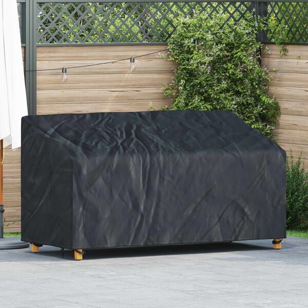 vidaXL Housse de banc de jardin 185 x 85 x 65 / 94 cm Tissu Oxford 210D