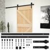 vidaXL Porte coulissante 90 x 210 cm Bois de pin massif