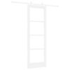 vidaXL Porte coulissante Blanc 73,5 x 211 cm