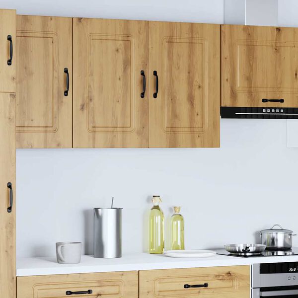 vidaXL Armoire murale cuisine Kalmar ch&ecirc;ne artisanal bois d'ing&eacute;nierie