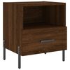 vidaXL Tables de chevet 2 pcs ch&ecirc;ne marron 40x35x47,5 cm