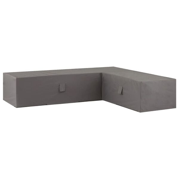 Madison Housse de meubles d'ext&eacute;rieur 320 x 255 x 70 cm Gauche Gris