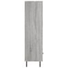 vidaXL Buffet haut sonoma gris 69,5x31x115 cm bois d'ing&eacute;nierie