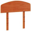 vidaXL T&ecirc;te de lit cire marron 100 cm bois massif de pin