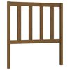 vidaXL T&ecirc;te de lit Marron miel 96x4x100 cm Bois massif de pin