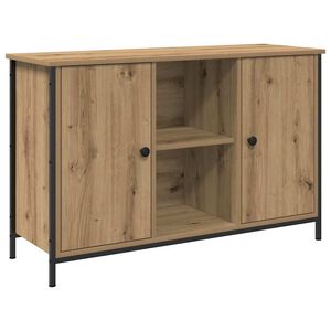 vidaXL Ensemble meuble TV 101 x 35 x 65 cm Ch&ecirc;ne artisanal