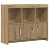 vidaXL Buffet Ch&ecirc;ne artisanal 98,5 x 33 x 80 cm Bois d'ing&eacute;nierie