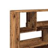vidaXL Biblioth&egrave;que/S&eacute;parateur de pi&egrave;ce vieux bois 100x33x94,5 cm