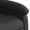 vidaXL Fauteuil inclinable noir cuir v&eacute;ritable
