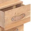 vidaXL Table de chevet 40 x 30 x 50 cm Bois de r&eacute;cup&eacute;ration massif