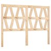 vidaXL T&ecirc;te de lit 126x4x100 cm Bois massif de pin