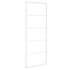 vidaXL Porte-serviettes Blanc 45x10x115 cm Acier