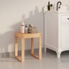 vidaXL Tabouret de salle de bain 40x30x46 cm Bois massif de noyer