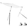 vidaXL Kit d'extension d'ombrage T-Top blanc 174x205x(115-194) cm