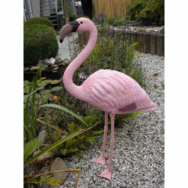 Ubbink Ornement en plastique d'&eacute;tang Flamant rose