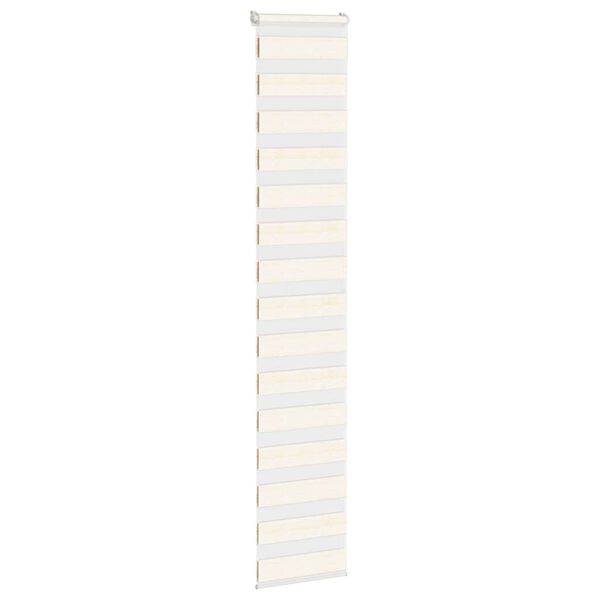 vidaXL Store z&egrave;bre beige marbr&eacute; largeur du tissu 45,9 cm polyester
