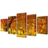 vidaXL Set de toiles murales imprim&eacute;es &Eacute;rable 200 x 100 cm
