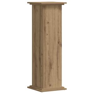 vidaXL Support pour plantes 33x33x100 cm bois d'ing&eacute;nierie
