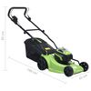 vidaXL Tondeuse &agrave; gazon sans fil et jeu d'outils &eacute;lectriques de jardin