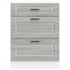 vidaXL Armoire de cuisine Porto sonoma gris bois d'ing&eacute;nierie